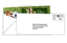 Direct Mail Brochure Enveloped & Addressed Postage Due 100lb 